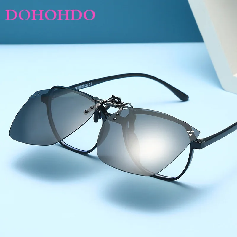 New Men Flip Up Clip On Glasses Polarized Lens Photochromic Sunglasses Night Vision Mirrored Lens Driver Goggles Driving Glasses
New Men Flip Up Clip On Glasses Polarized Lens Photochromic Sunglasses Night Vision Mirrored Lens Driver Goggles Driving Glasses