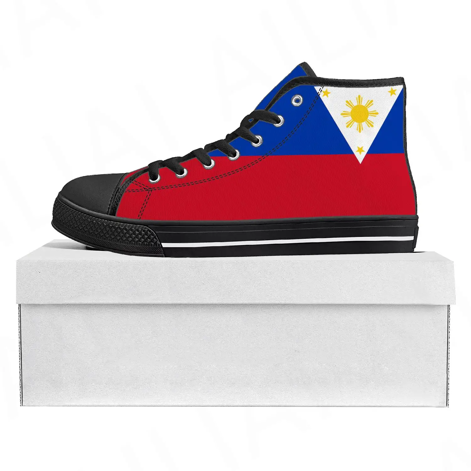 Philippine Flag High Top High Quality Sneakers Mens Womens Teenager Canvas Sneaker Philippines Casual Couple Shoes Custom Shoe
Philippine Flag High Top High Quality Sneakers Mens Womens Teenager Canvas Sneaker Philippines Casual Couple Shoes Custom Shoe