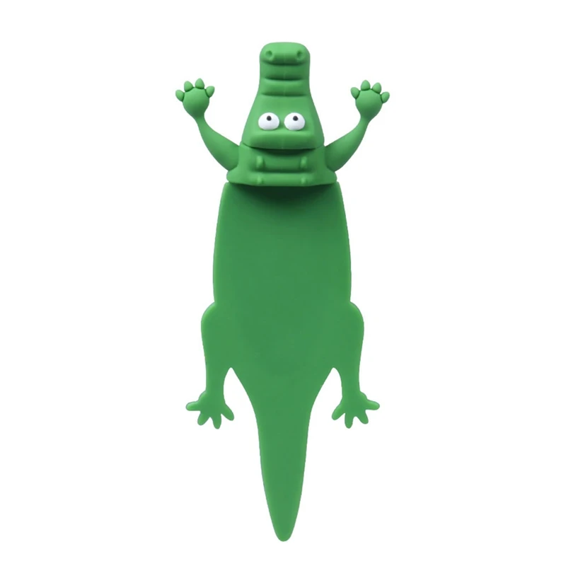 Funny Squashed Animal Bookmark Noctilucence Light Alligator Bookmarks For Kids Girls Boys Men Women Easy To Use About 49X120mm
Funny Squashed Animal Bookmark Noctilucence Light Alligator Bookmarks For Kids Girls Boys Men Women Easy To Use About 49X120mm