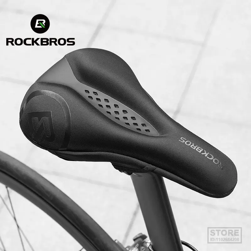 ROCKBROS Bicycle Saddle Cover Liquid Silicone Gel Breathable Seat Soft Thickened MTB Shockproof Cushion Cycling Accessories
ROCKBROS Bicycle Saddle Cover Liquid Silicone Gel Breathable Seat Soft Thickened MTB Shockproof Cushion Cycling Accessories