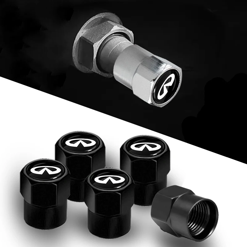 4pcs Car Tire Valve Caps Wheel Metal Covers Air Dust Cover For INFINITI FX35 Q70 Q50 QX50 QX70 M37 G35 G37 FX37 Car Accessories
4pcs Car Tire Valve Caps Wheel Metal Covers Air Dust Cover For INFINITI FX35 Q70 Q50 QX50 QX70 M37 G35 G37 FX37 Car Accessories