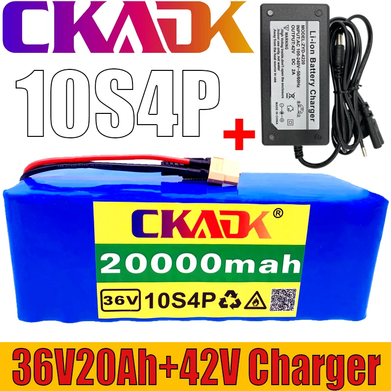 Batterie 10S4P 20ah XT60 pour velo electrique 36V 42V 20000mAh pour moteur 20000W avec BMS integre et chargeur 42V 2a
Batterie 10S4P 20ah XT60 pour velo electrique 36V 42V 20000mAh pour moteur 20000W avec BMS integre et chargeur 42V 2a