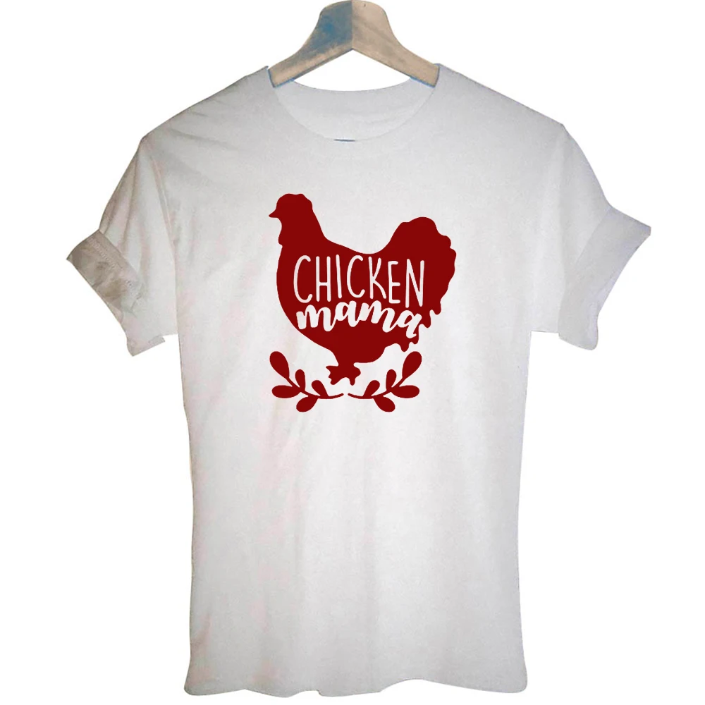 Funny Chicken Mama T Shirts Girl Cotton O-Neck Short Sleeve Graphic Farmer T-shirt Streetwear Top Tees Women
Funny Chicken Mama T Shirts Girl Cotton O-Neck Short Sleeve Graphic Farmer T-shirt Streetwear Top Tees Women
