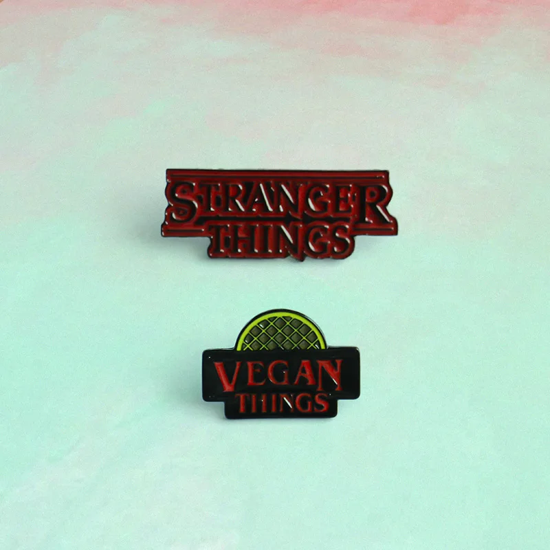 Dear-you American TV series Stranger Things LOGO alloy drip oil brooch drama fan badge pin personality accessories
Dear-you American TV series Stranger Things LOGO alloy drip oil brooch drama fan badge pin personality accessories