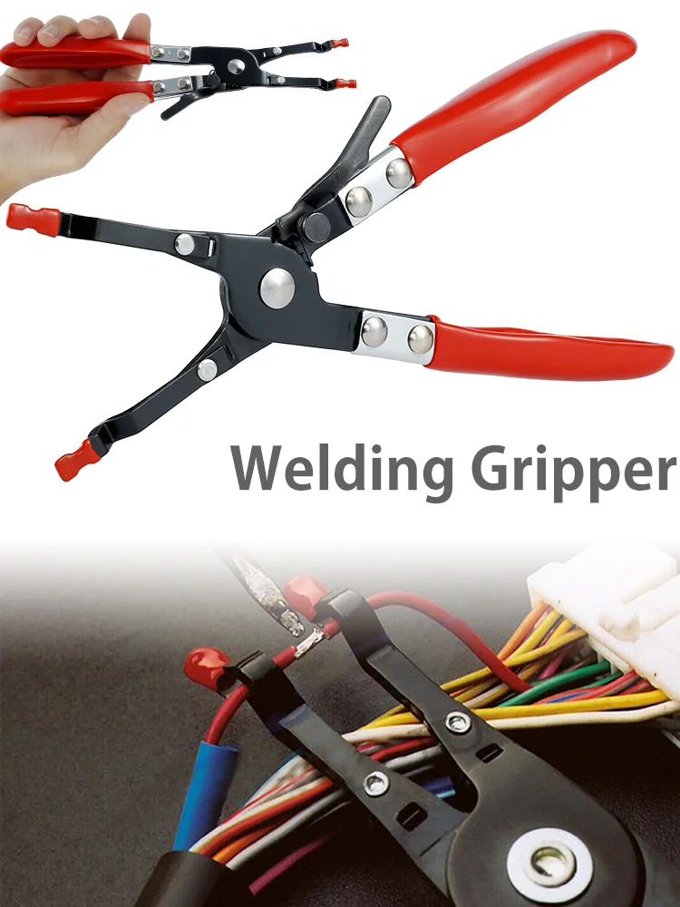 Universal Car Vehicle Soldering Aid Pliers Hold 2 Wires While Innovative Car Repair Clamp Tool Garage Tools for Soldering
Universal Car Vehicle Soldering Aid Pliers Hold 2 Wires While Innovative Car Repair Clamp Tool Garage Tools for Soldering
