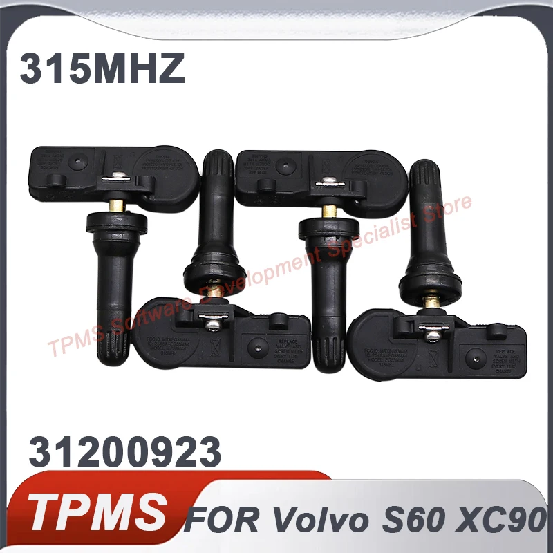 4 шт. 315 МГц 31200923 Датчик TPMS Датчик контроля давления в шинах для Volvo S60 2000-2025 XC90 2008-2015
4 шт. 315 МГц 31200923 Датчик TPMS Датчик контроля давления в шинах для Volvo S60 2000-2025 XC90 2008-2015