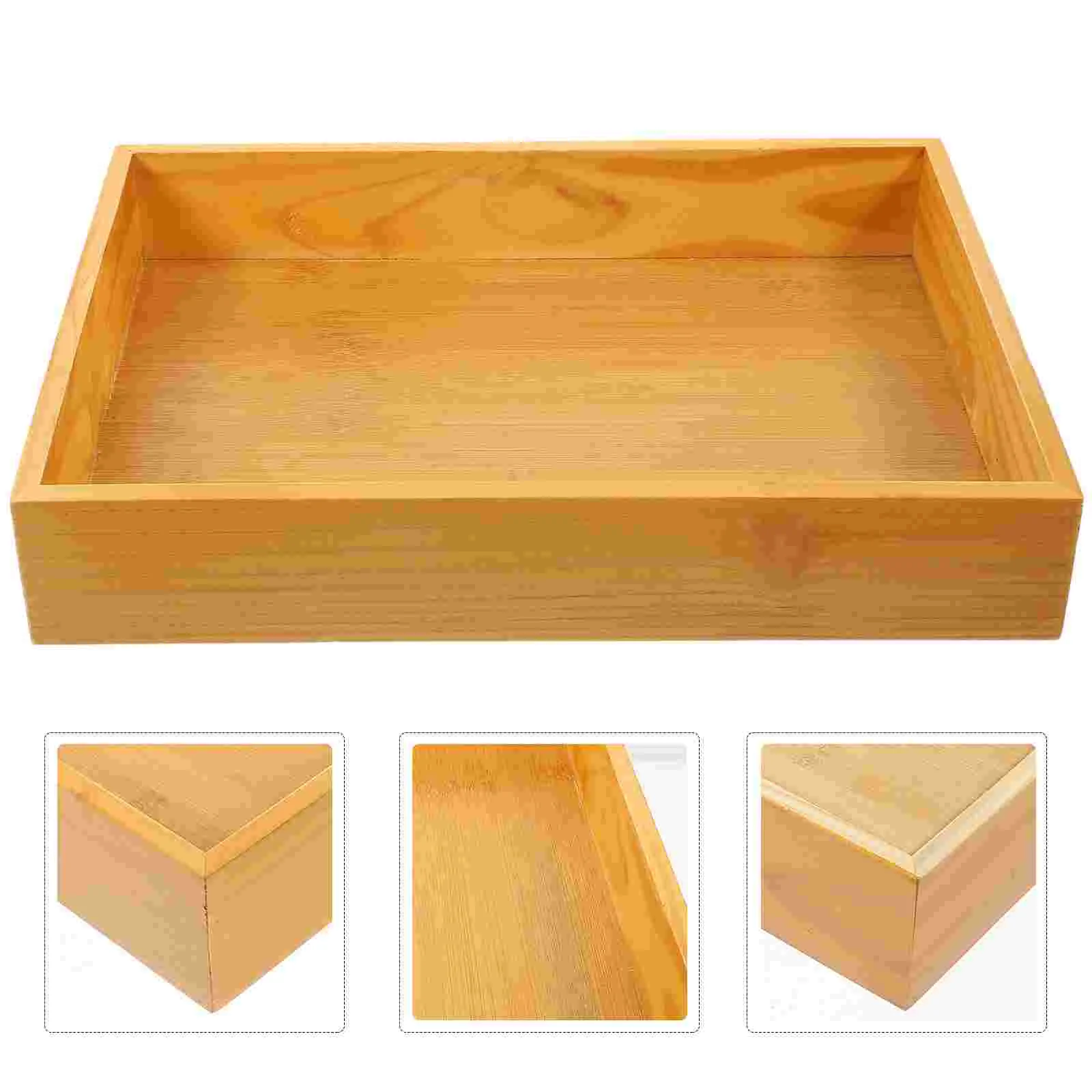 Tray Wooden Serving Plate Platter Storage Snack Dishrectangular Ottoman Decorative Table Breakfast Coffee Kitchen Bread Fruit
Tray Wooden Serving Plate Platter Storage Snack Dishrectangular Ottoman Decorative Table Breakfast Coffee Kitchen Bread Fruit