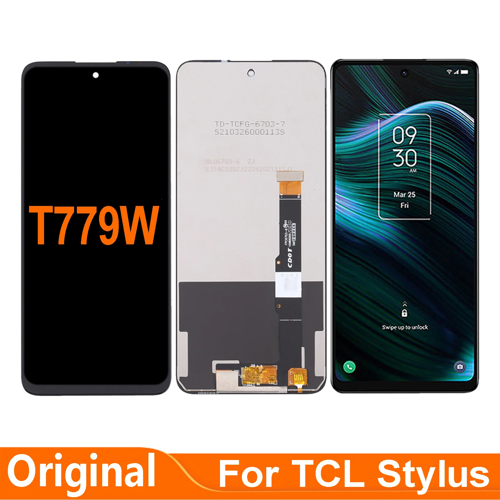 Оригинальный ЖК-дисплей 6,81 дюйма для TCL Stylus TCLStylus T779W, детали для ремонта
Оригинальный ЖК-дисплей 6,81 дюйма для TCL Stylus TCLStylus T779W, детали для ремонта