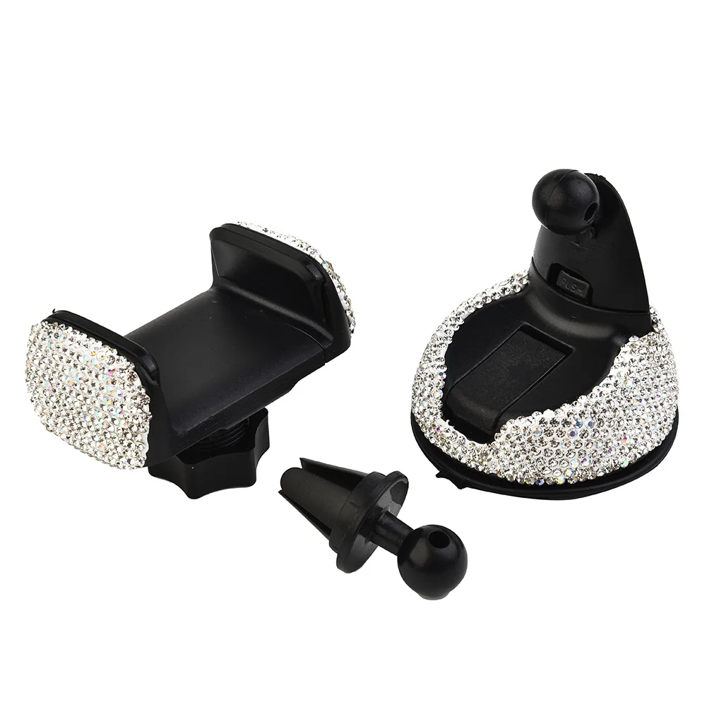 Sale Durable ABS 1Pcs Car Phone Holder Dashboard Stand Crystal Bling Girls Interior Accessories Air Outlet Clip
Sale Durable ABS 1Pcs Car Phone Holder Dashboard Stand Crystal Bling Girls Interior Accessories Air Outlet Clip