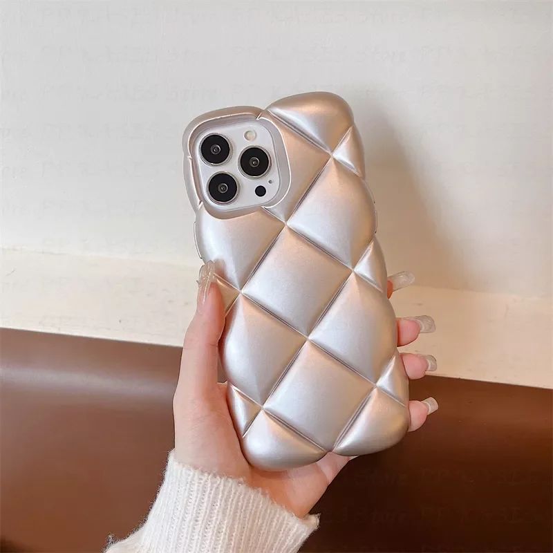 Matte 3D Ice Cube Grid Silicone Soft Phone Case Anti-Fingerprint For iPhone 13Promax 12 11 Pro Max Vintage Cover Funda
Matte 3D Ice Cube Grid Silicone Soft Phone Case Anti-Fingerprint For iPhone 13Promax 12 11 Pro Max Vintage Cover Funda