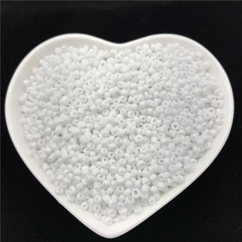 3mm 4mm White Charm Czech Glass Seed Beads For Jewelry Making DIY Bracelet Necklace Accessories
3mm 4mm White Charm Czech Glass Seed Beads For Jewelry Making DIY Bracelet Necklace Accessories