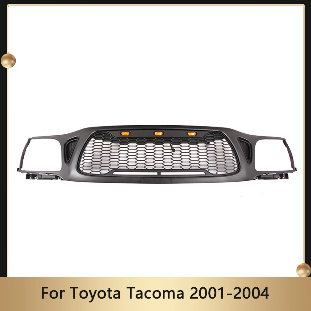 Upper Grid For Toyota Tacoma 2001-2004 Pickup Parts ABS Mesh Car Grille With Lights With Letters Front Bumper Honeycomb Grill
Upper Grid For Toyota Tacoma 2001-2004 Pickup Parts ABS Mesh Car Grille With Lights With Letters Front Bumper Honeycomb Grill