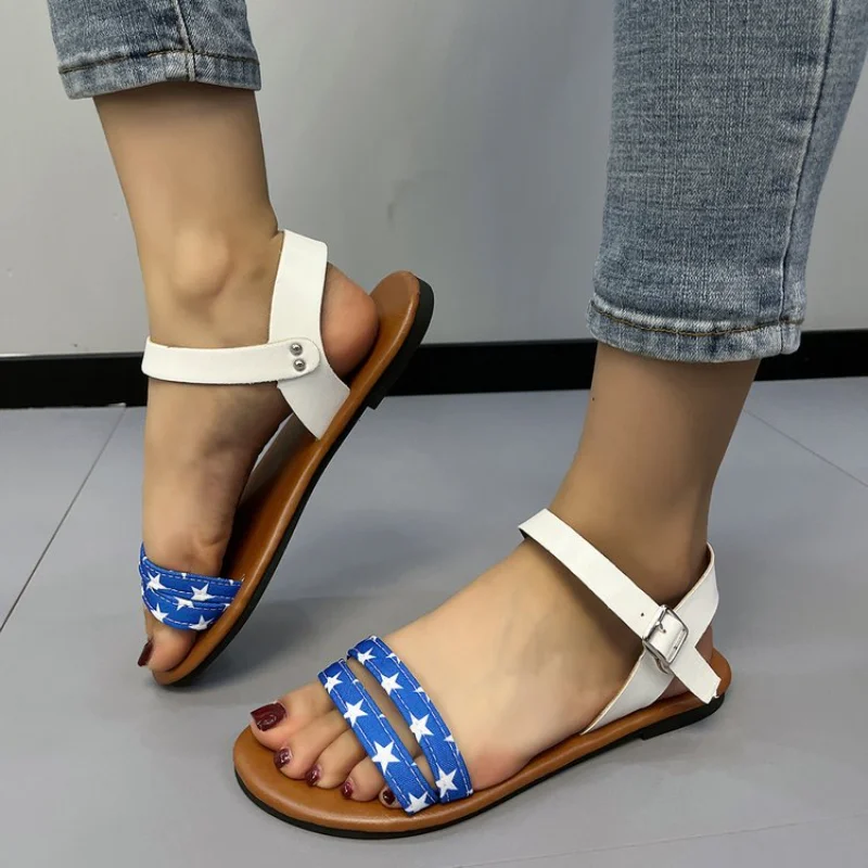 Women's Sandals 2023 Plus Size 34-43 New Shoes for Woman Flat Sandals Solid Color Casual Summer Women Footwear Open Toe Sandals
Women's Sandals 2023 Plus Size 34-43 New Shoes for Woman Flat Sandals Solid Color Casual Summer Women Footwear Open Toe Sandals