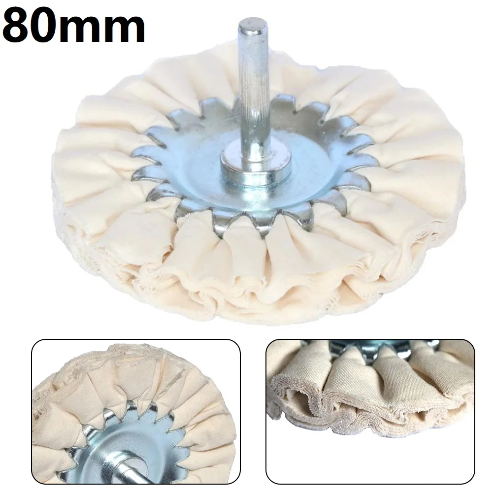 1pc 80mm Cotton Airway Buffing Wheel White Cloth Open Bias Polishing Buffs Wheel 6mm Shank 12mm Power Tools
1pc 80mm Cotton Airway Buffing Wheel White Cloth Open Bias Polishing Buffs Wheel 6mm Shank 12mm Power Tools