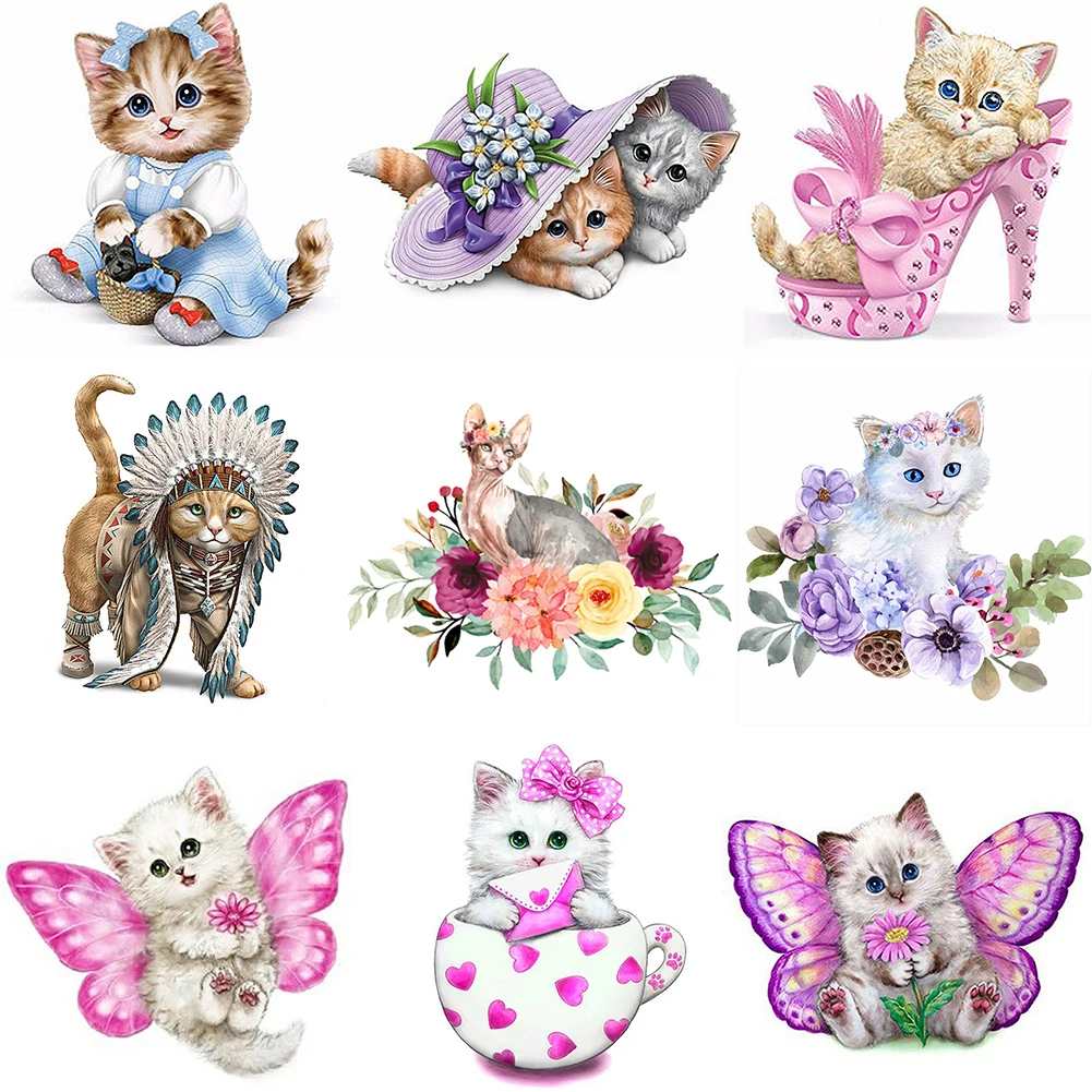 Алмазный Набор для рисования с изображением милой кошки, круглая картина «сделай сам», художественное ремесло, украшение для дома, подарок ...
Алмазный Набор для рисования с изображением милой кошки, круглая картина «сделай сам», художественное ремесло, украшение для дома, подарок ...