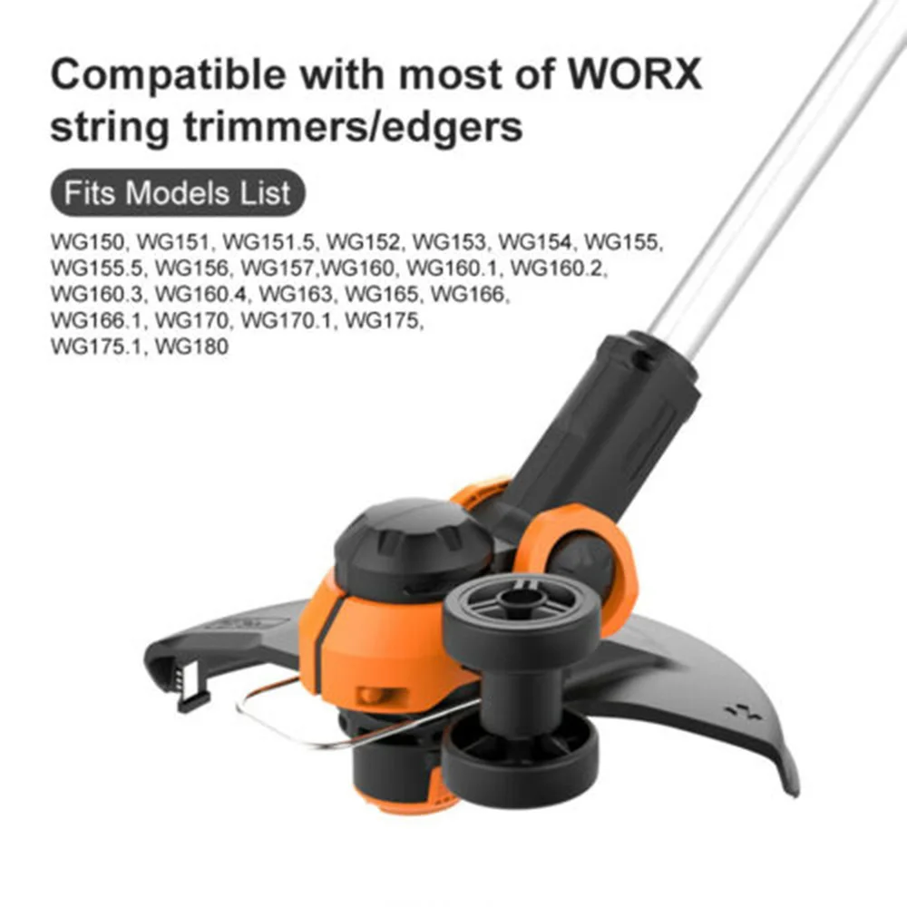 9Pcs Trimmer Spool Line Cap Cover WA0010 WA6531 GT For Worx WG 150 151 152 153 154 155 156 157 160 163 165 170 175 180 Part
9Pcs Trimmer Spool Line Cap Cover WA0010 WA6531 GT For Worx WG 150 151 152 153 154 155 156 157 160 163 165 170 175 180 Part