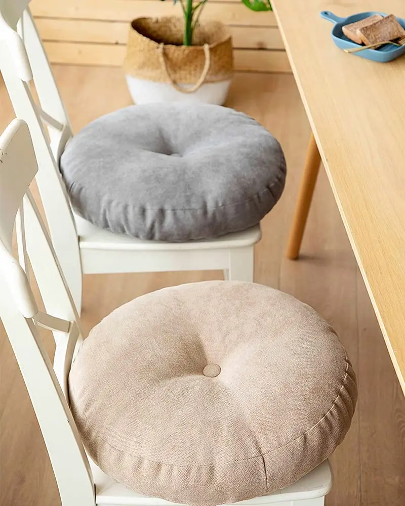 Inyahome Round Solid Chair Pillows Soft Thick Floor Seat Cushion Cozy Seat Pad Pads for Bedroom Living Room Office Chair Sofa
Inyahome Round Solid Chair Pillows Soft Thick Floor Seat Cushion Cozy Seat Pad Pads for Bedroom Living Room Office Chair Sofa
