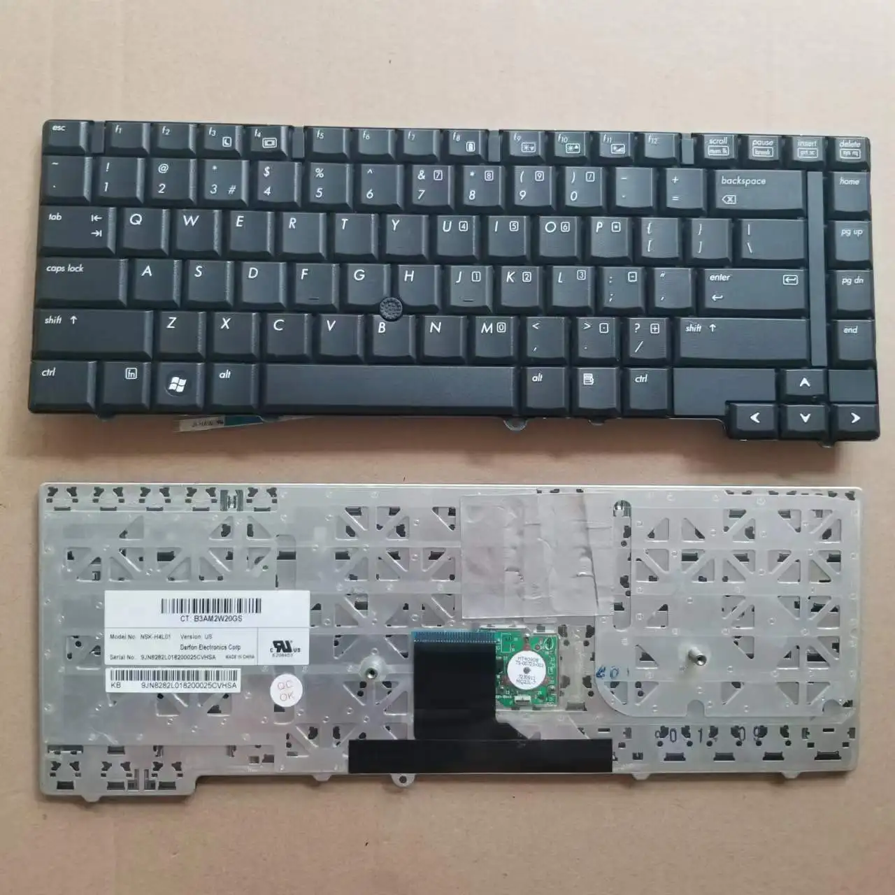 New US Russian Keyboard For HP 8530 8530P 8530W Black NSK-H4L01 
New US Russian Keyboard For HP 8530 8530P 8530W Black NSK-H4L01