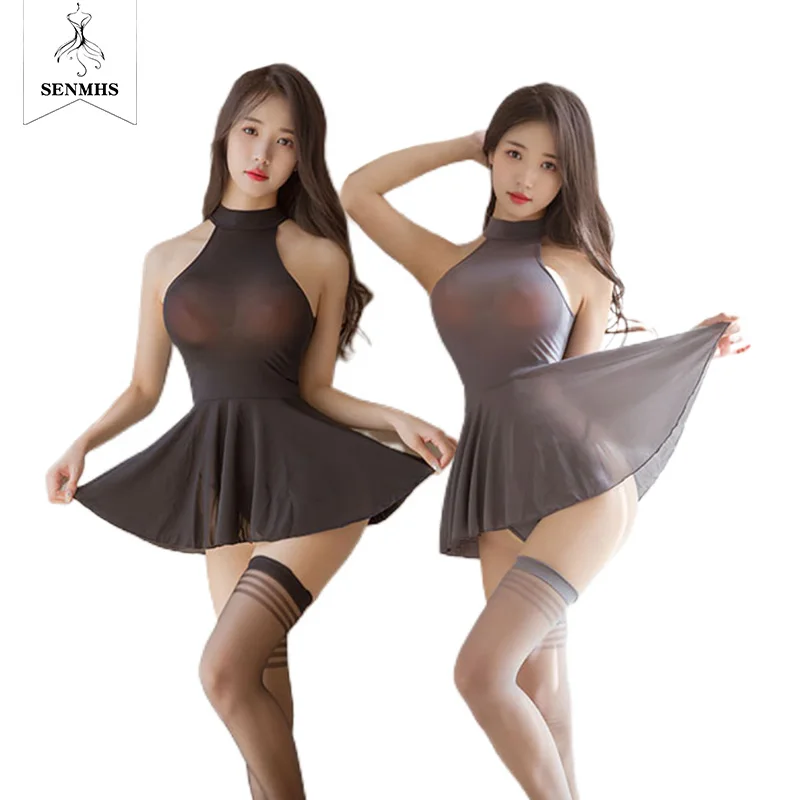 SENMHS Exotic Sexy Lingerie Women's Set Ultra Thin Dress Cosplay Erotic Costumes Babydoll SM Sleepwear Porno Sensual Mujer
SENMHS Exotic Sexy Lingerie Women's Set Ultra Thin Dress Cosplay Erotic Costumes Babydoll SM Sleepwear Porno Sensual Mujer