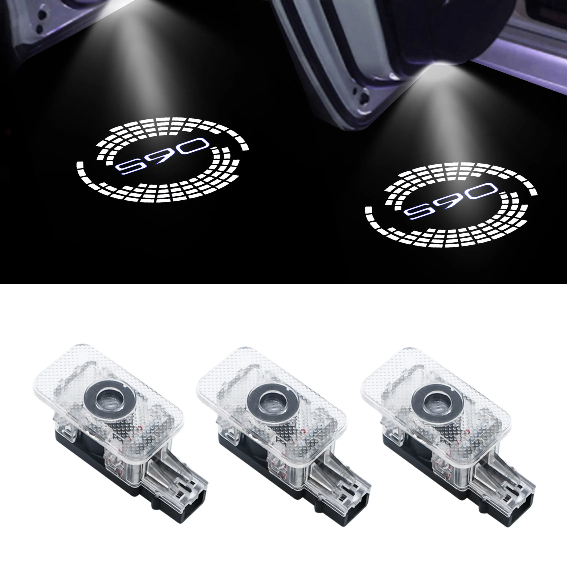 2Pcs Car Door Welcome Light Logo For Volvo S90 LED Laser Projector Lamp Ghost Shadow Light Car Door Light
2Pcs Car Door Welcome Light Logo For Volvo S90 LED Laser Projector Lamp Ghost Shadow Light Car Door Light