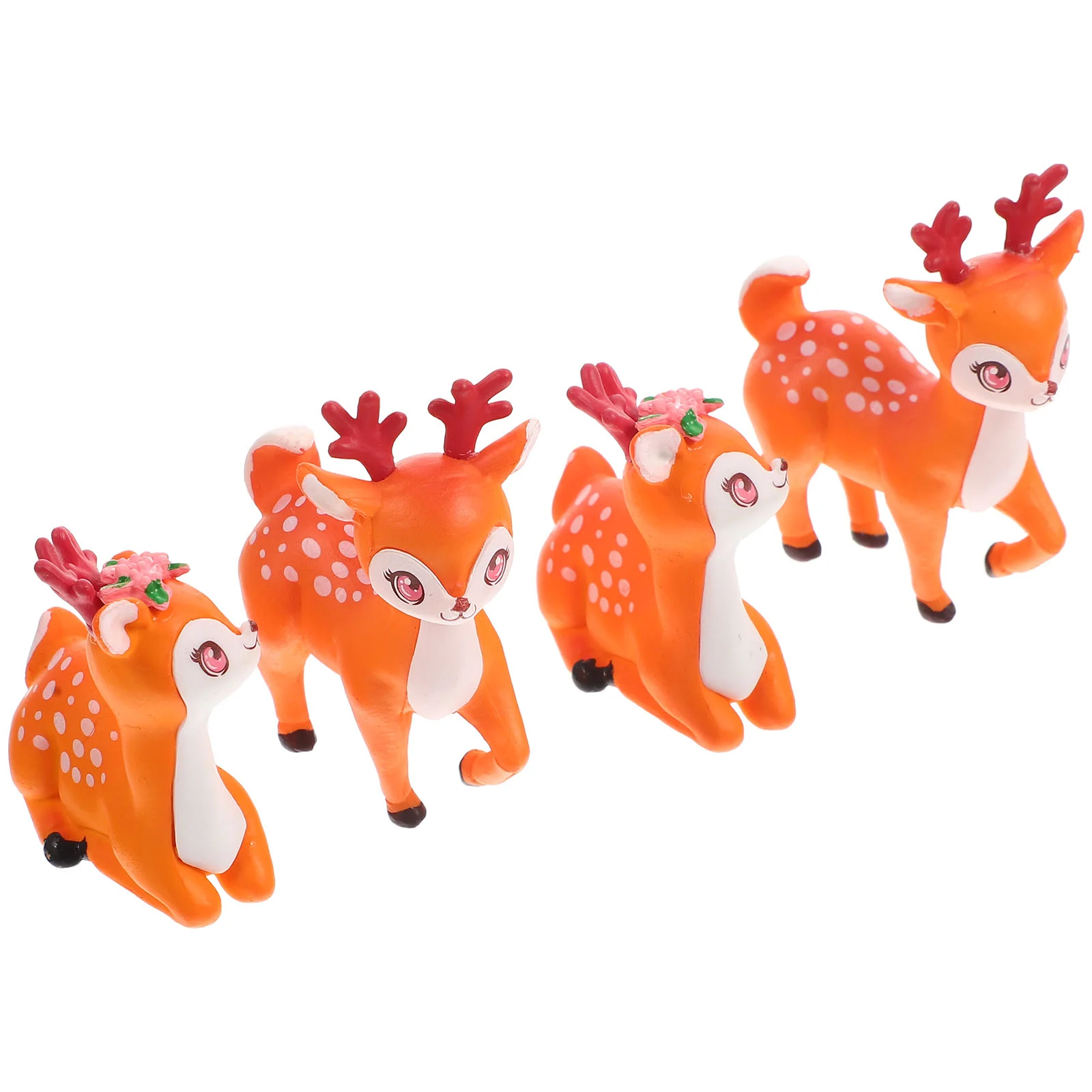 Deer Figurines Figures Miniature Christmas Reindeer Toys Educational Cake Figure Elk Toppers Decor Animal Figurine Statues
Deer Figurines Figures Miniature Christmas Reindeer Toys Educational Cake Figure Elk Toppers Decor Animal Figurine Statues