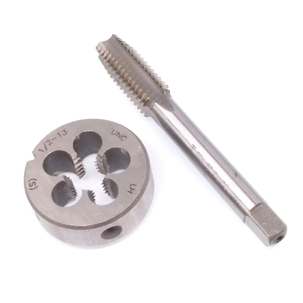 2 Pcs HSS 1/2-13 UNC Tap & Die Left Hand 87.1mm Tap 37.7mm Mold Die For Metalworking Bolts Nuts Removal Repairing Hand Tools
2 Pcs HSS 1/2-13 UNC Tap & Die Left Hand 87.1mm Tap 37.7mm Mold Die For Metalworking Bolts Nuts Removal Repairing Hand Tools
