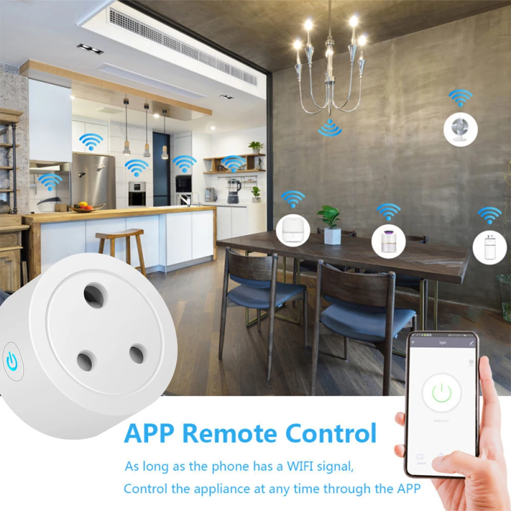 Home Wireless Remote Socket 10a Voice Control Wifi Plug Timer Fire Retardant Smart Plug Portable 100-240v
Home Wireless Remote Socket 10a Voice Control Wifi Plug Timer Fire Retardant Smart Plug Portable 100-240v