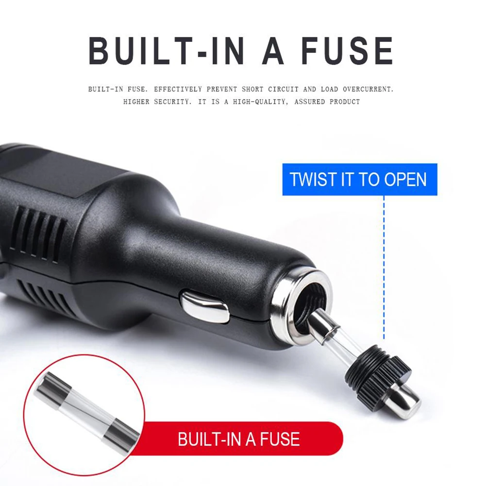 ABS Dash Cam Car Charger Voltage Display 2in1 Multi-function Blue LED Light Fire Resistant ABS Wide Compatibility
ABS Dash Cam Car Charger Voltage Display 2in1 Multi-function Blue LED Light Fire Resistant ABS Wide Compatibility
