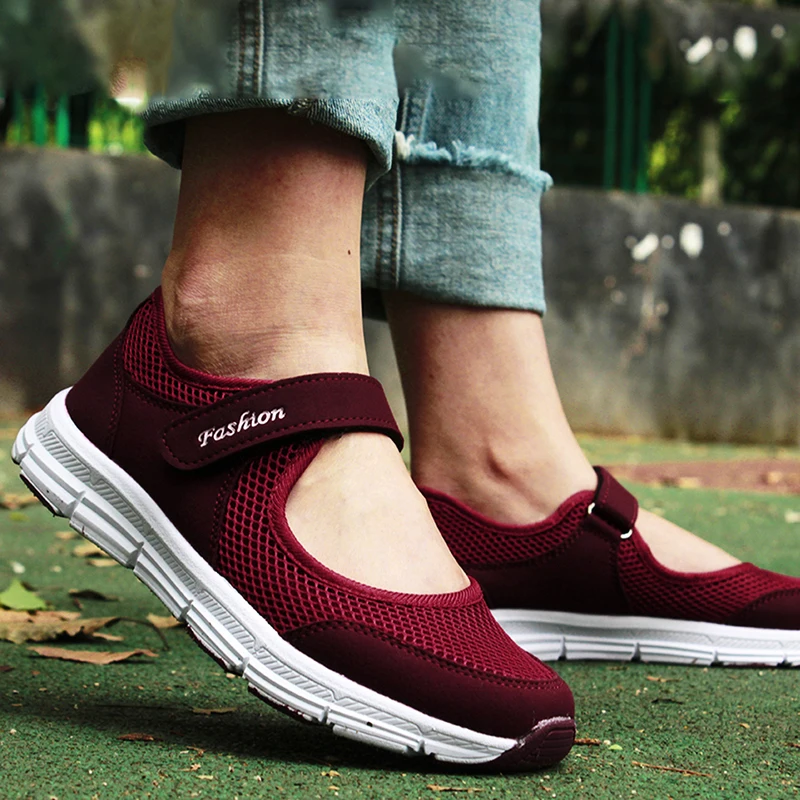 Women Sneakers Flats Shoes Women's Sport Shoes Female Ladies Mesh Fabric Breathable Gray Casual Comfortablehollow Out Shoes
Women Sneakers Flats Shoes Women's Sport Shoes Female Ladies Mesh Fabric Breathable Gray Casual Comfortablehollow Out Shoes