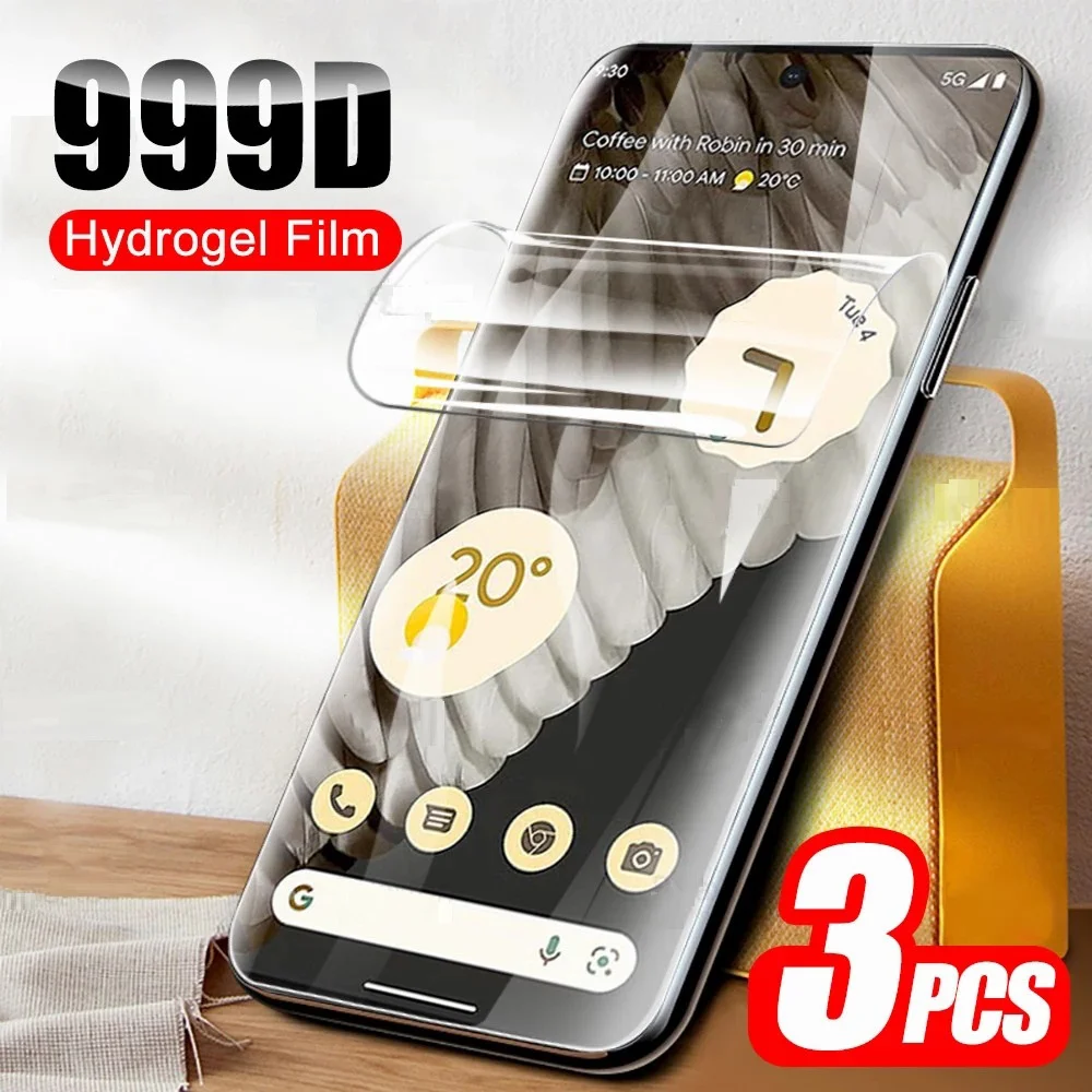 3PCS Hydrogel Film For Google Pixel 7 Full Cover Screen Protector Film For Pixel Piexl 6 6a Protective film Not glass
3PCS Hydrogel Film For Google Pixel 7 Full Cover Screen Protector Film For Pixel Piexl 6 6a Protective film Not glass