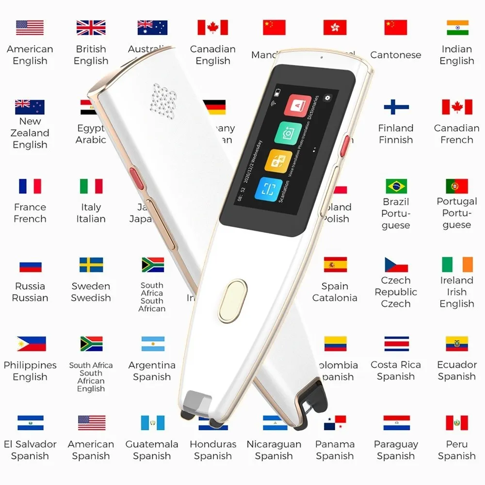 112 Languages Translation Pen Portable Scan Translation Pen Scanner Instant Text Scanning Reading Translator Device Reading Pen
112 Languages Translation Pen Portable Scan Translation Pen Scanner Instant Text Scanning Reading Translator Device Reading Pen