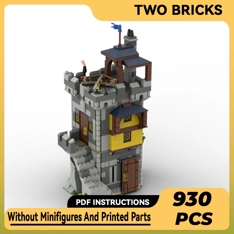 Technical Moc Bricks Fortress Model Alternate Watchtower Modular Building Blocks Gifts Toys For Children DIY Sets Assembling
Technical Moc Bricks Fortress Model Alternate Watchtower Modular Building Blocks Gifts Toys For Children DIY Sets Assembling