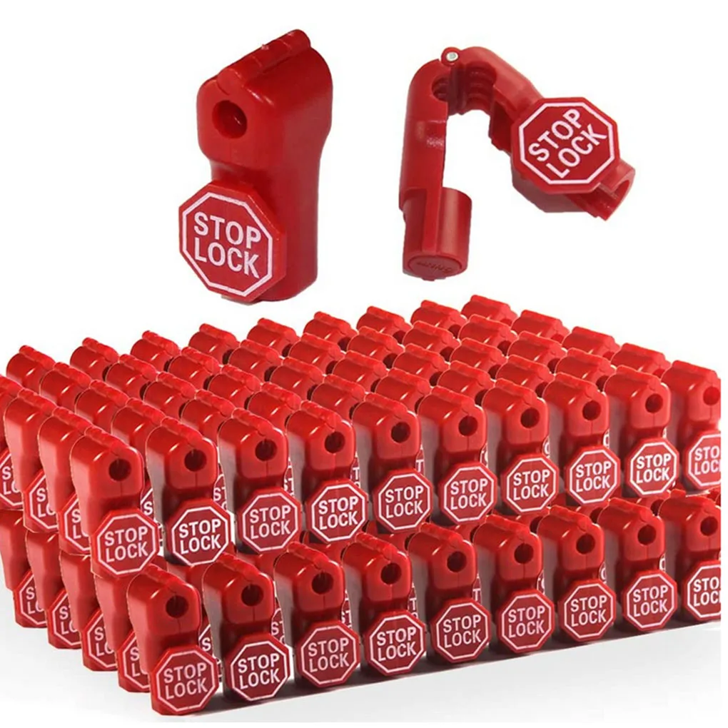 100pcs Display Hook Locks Shop Store Accessories Display ABS Plastic Security Stop Locks, 5mm
100pcs Display Hook Locks Shop Store Accessories Display ABS Plastic Security Stop Locks, 5mm