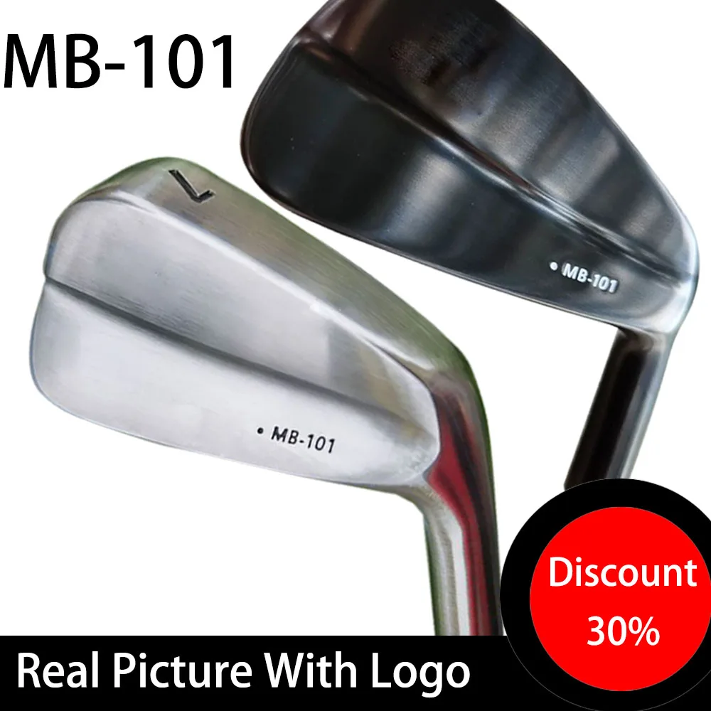 

New Golf Irons MR Silver/Black MB-101 Irons Forged Set ( 4 5 6 7 8 9 P ) With Steel Shaft 7pcs Mb101 Irons Golf Clubs