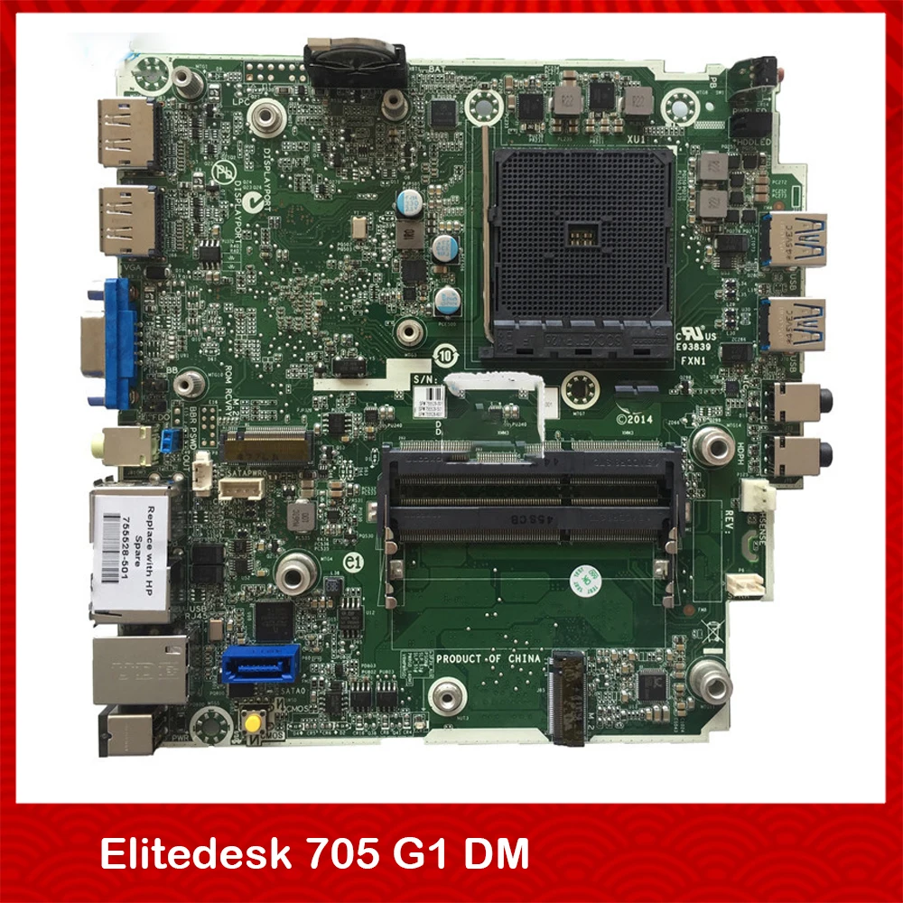 Original All-In-One Motherboard For HP Elitedesk 705 G1 DM AMD FM2+ 755528-501 754910-001 Perfect Test Good Quality
Original All-In-One Motherboard For HP Elitedesk 705 G1 DM AMD FM2+ 755528-501 754910-001 Perfect Test Good Quality