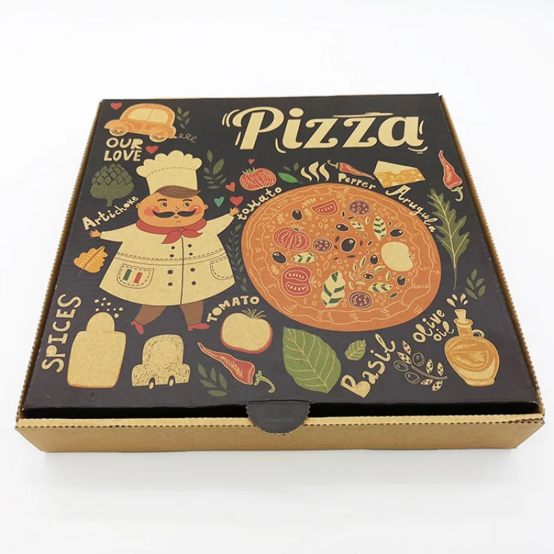 Wholesale 6 7 9 10 12 13 14 1 corrugated box pizza box folding box food packaging
Wholesale 6 7 9 10 12 13 14 1 corrugated box pizza box folding box food packaging