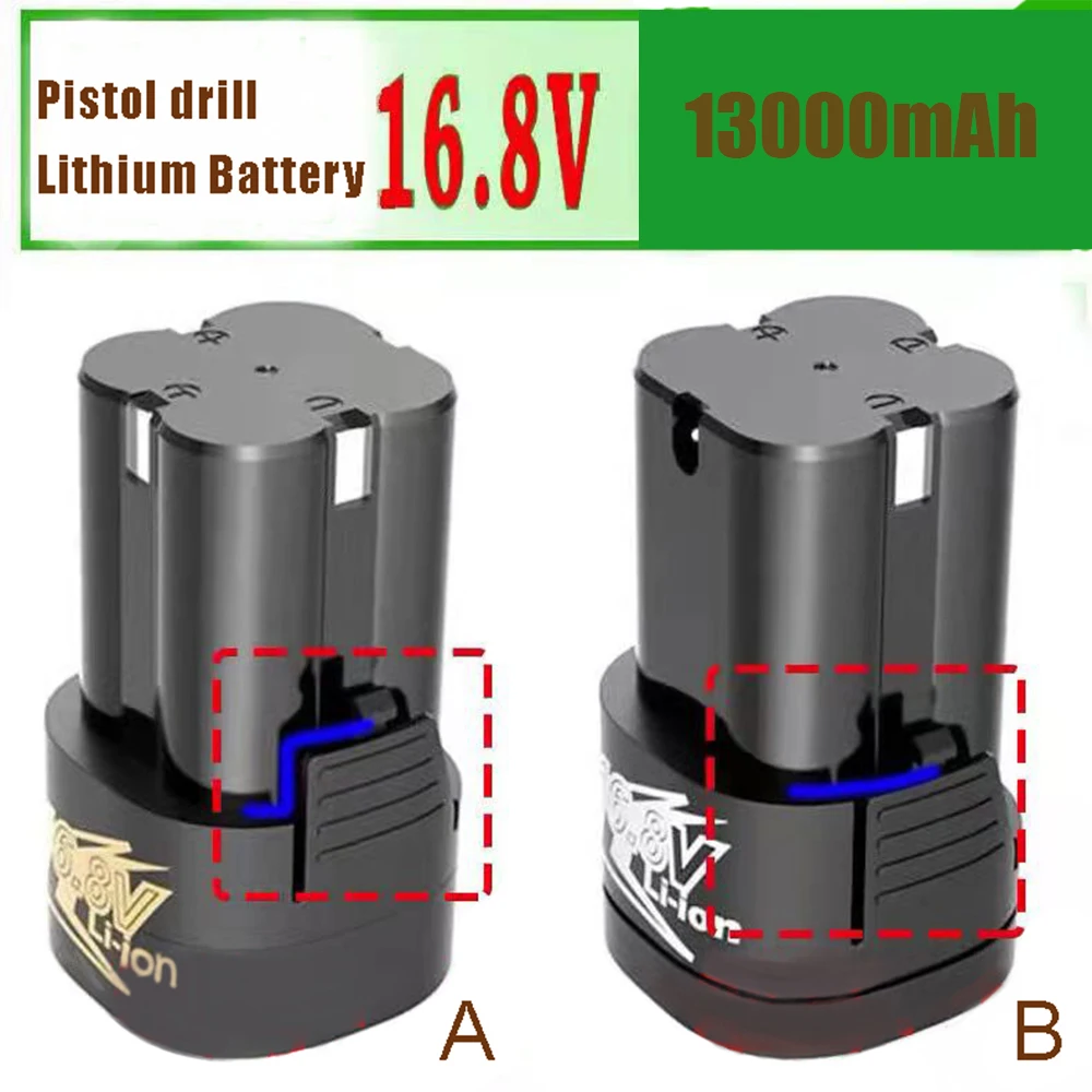 100% New 16.8V 13000mAh Tools Electric Battery for Rechargeable Drill Screwdriver Wireless Electric Drill
100% New 16.8V 13000mAh Tools Electric Battery for Rechargeable Drill Screwdriver Wireless Electric Drill
