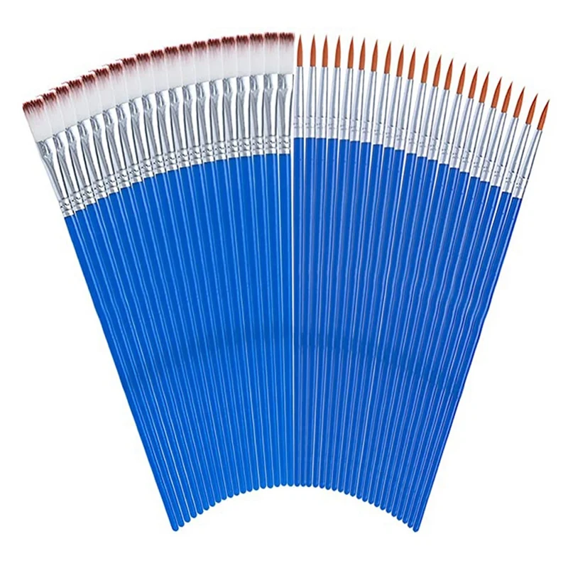 Paint Brushes Bulk Set,120Pcs Paint Brushes For Acrylic Oil Watercolor Painting, Nylon Hair Brushes Kit For Paint Party
Paint Brushes Bulk Set,120Pcs Paint Brushes For Acrylic Oil Watercolor Painting, Nylon Hair Brushes Kit For Paint Party