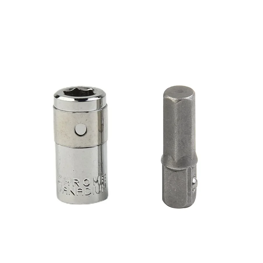 1/4 Square Drive To 1/4 Hex Shank Impact Socket + 1/4 Drill Socket Adapter Impact Drive Quick Change Chucks Converter Hand Tool
1/4 Square Drive To 1/4 Hex Shank Impact Socket + 1/4 Drill Socket Adapter Impact Drive Quick Change Chucks Converter Hand Tool