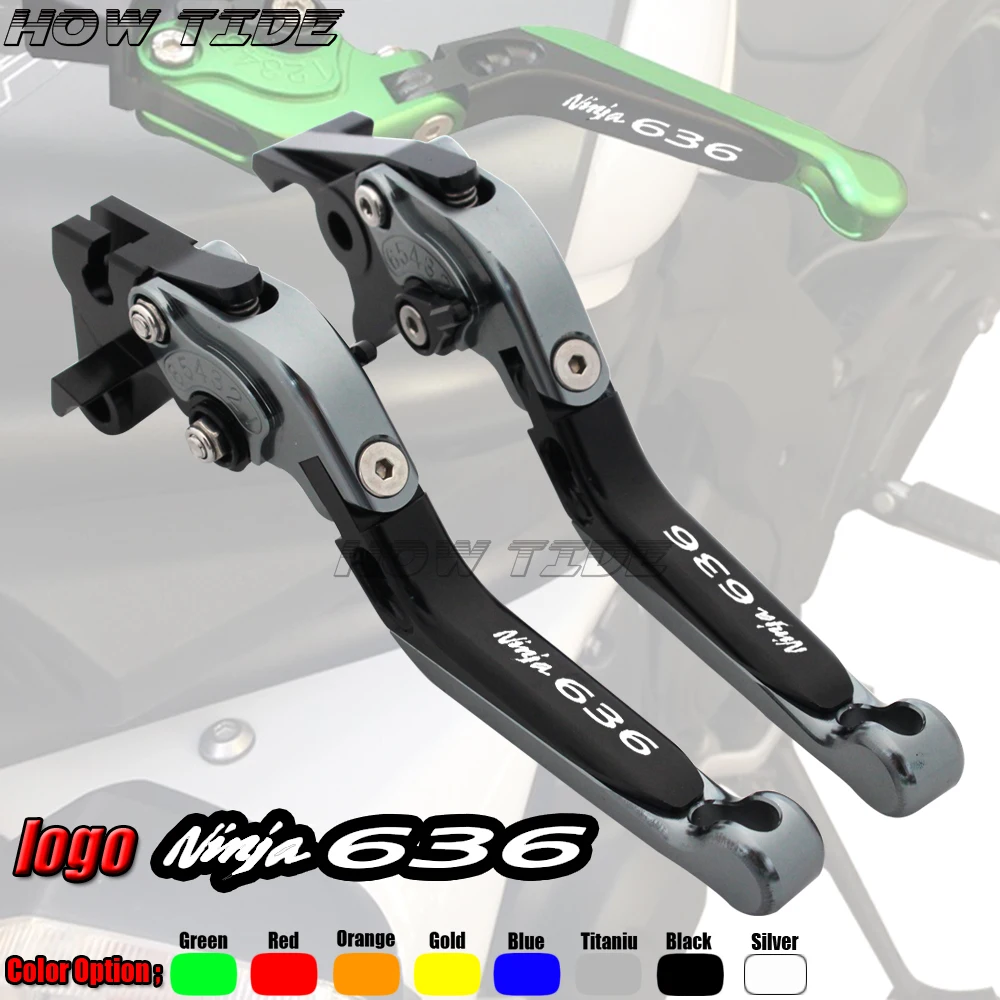 For Kawasaki Motorcycle Brake Levers adjustable Folding Bike extensible CNC Clutch Ninja ZX6R 636 Ninja636 2007-2016
For Kawasaki Motorcycle Brake Levers adjustable Folding Bike extensible CNC Clutch Ninja ZX6R 636 Ninja636 2007-2016
