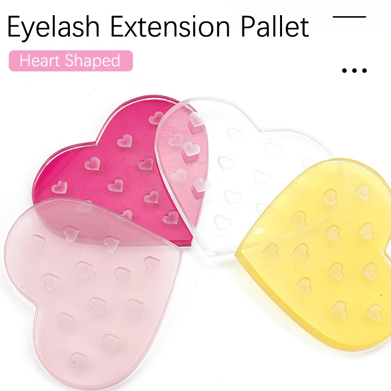 1PC Eyelash Extension Pallet Crystal Glass Heart Shaped Crystal Glass Stand False Eyelashes Holder Transparent Glue Tray Makeup
1PC Eyelash Extension Pallet Crystal Glass Heart Shaped Crystal Glass Stand False Eyelashes Holder Transparent Glue Tray Makeup