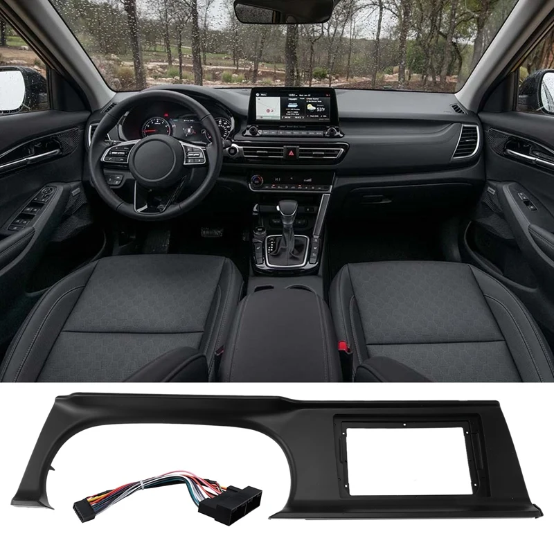 9 Inch 2 DIN Car Dashboard Frame DVD Frame Radio Panel Frame Navigation Panel For Kia SELTOS KX3 2020
9 Inch 2 DIN Car Dashboard Frame DVD Frame Radio Panel Frame Navigation Panel For Kia SELTOS KX3 2020