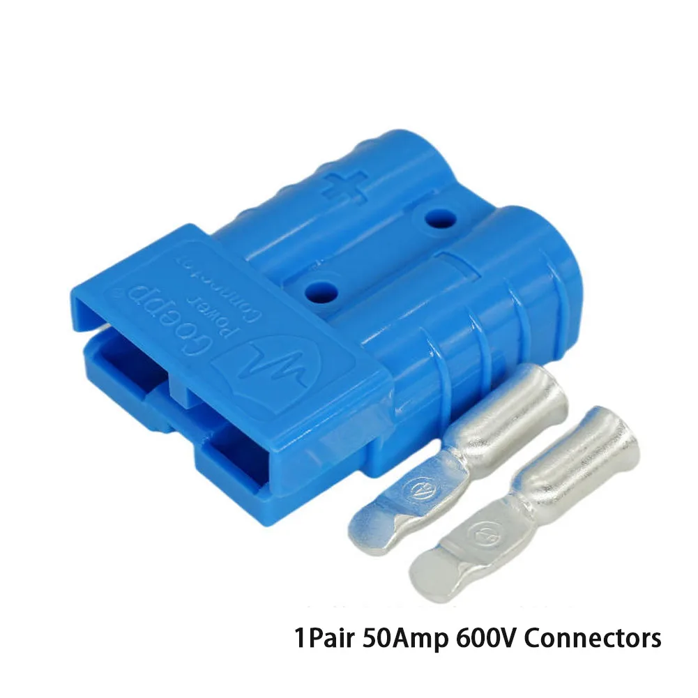 1 Pair Connector DC 50A 600V Charging Plug High Power Scrubber Power Connector 48x37x16mm UL94-V0 Straight Plug 12-6AWG
1 Pair Connector DC 50A 600V Charging Plug High Power Scrubber Power Connector 48x37x16mm UL94-V0 Straight Plug 12-6AWG