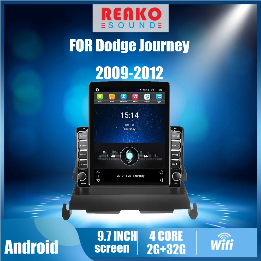 For DODGE Journey 2009-2012 2 Din 9.7" Tesla Screen Car Multimedia Player GPS Navigator 4G Android Autoradio Stereo Head Unit
For DODGE Journey 2009-2012 2 Din 9.7" Tesla Screen Car Multimedia Player GPS Navigator 4G Android Autoradio Stereo Head Unit