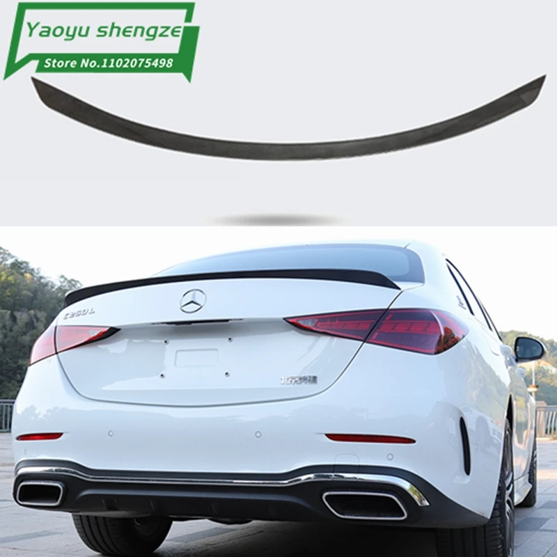 Car Rear Spoiler Wing for Mercedes C W206 4Door Sedan C200 C260 ABS Plastic Tail Wing Decoration 2020-2021 Benz W206 Lip Spoiler
Car Rear Spoiler Wing for Mercedes C W206 4Door Sedan C200 C260 ABS Plastic Tail Wing Decoration 2020-2021 Benz W206 Lip Spoiler