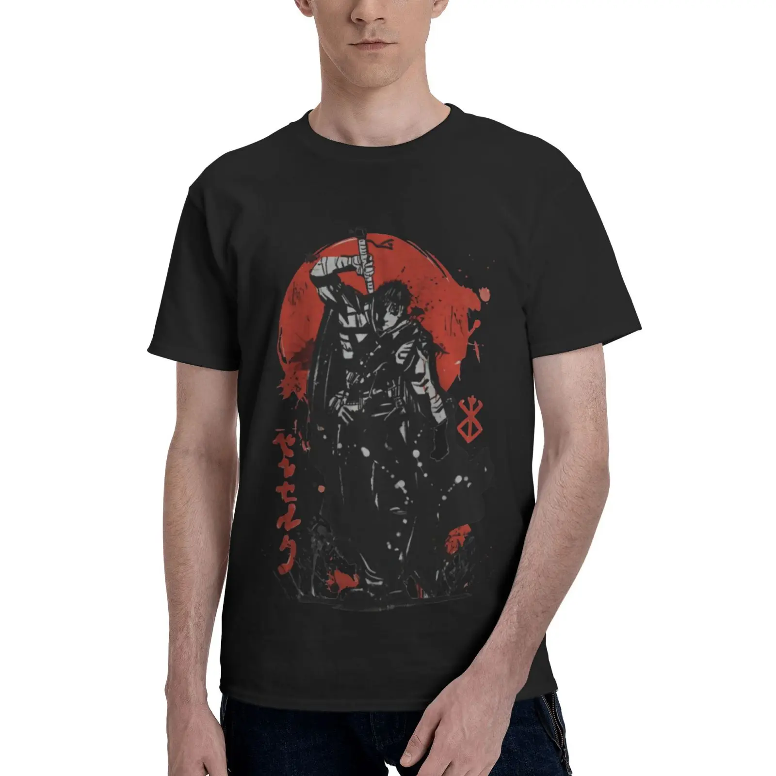 Berserk Guts Art Men T-Shirt Oversize T-Shirts Oversize T-Shirts Clothes Men Anime T-Shirt Men's Cotton T-Shirt Men's Clothing 
Berserk Guts Art Men T-Shirt Oversize T-Shirts Oversize T-Shirts Clothes Men Anime T-Shirt Men's Cotton T-Shirt Men's Clothing