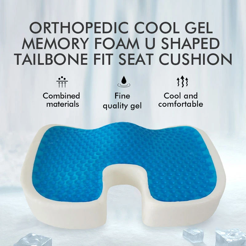 Office Chair Cushion Seat Pad Memory Foam Car Seat Cushion Orthopedic Sitting Pillow Gel Seat Cushions For Chairs And Pallets
Office Chair Cushion Seat Pad Memory Foam Car Seat Cushion Orthopedic Sitting Pillow Gel Seat Cushions For Chairs And Pallets