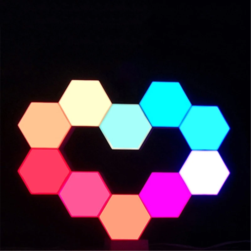 Night Light LED Hexagon Light Modular Remote Control Aurora Game Lamp Home Decor
Night Light LED Hexagon Light Modular Remote Control Aurora Game Lamp Home Decor