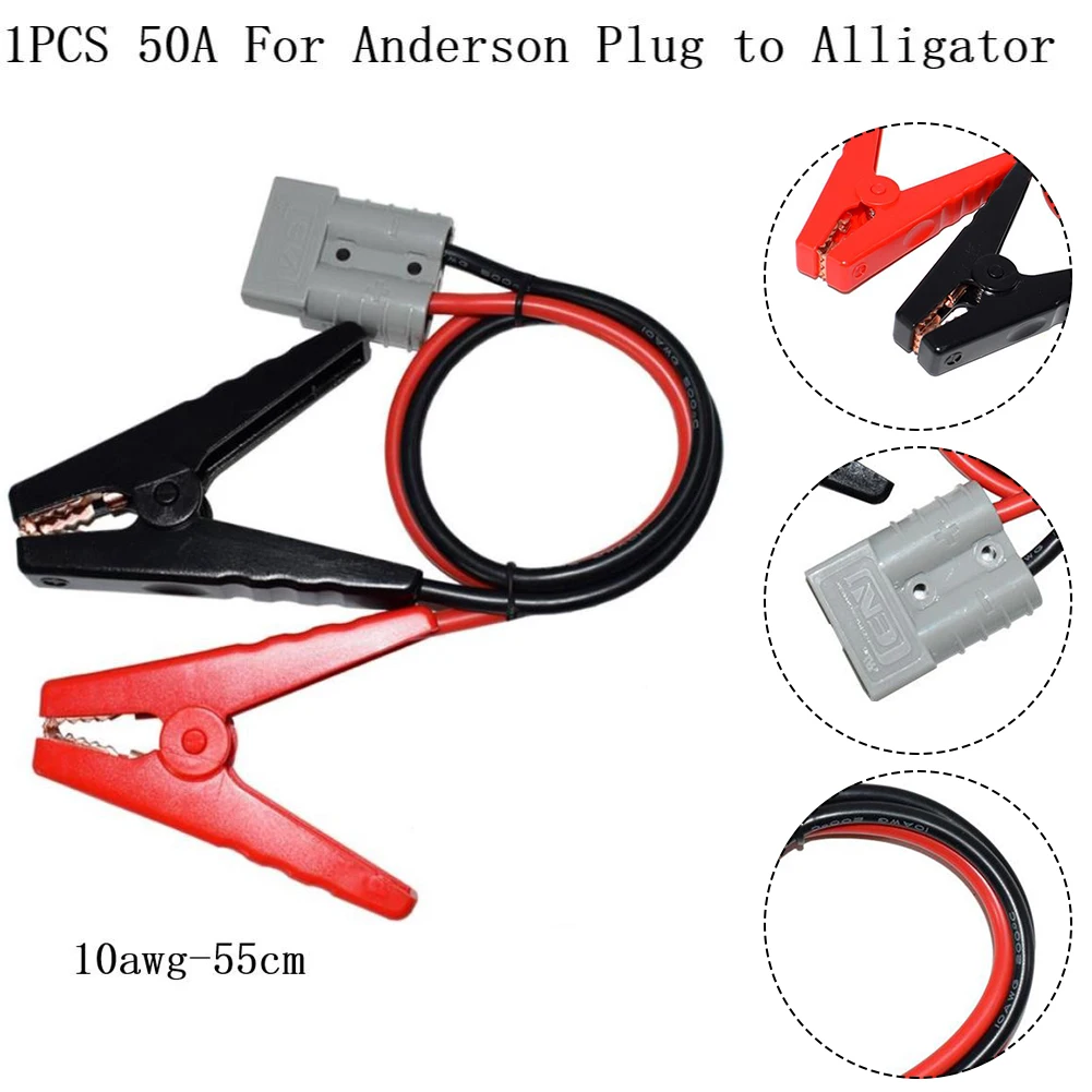 Connector Alligator Clip 100mm 12-24V 55cm Length Plug Connector Car Cable With Two Clips Wire Cable Connectors
Connector Alligator Clip 100mm 12-24V 55cm Length Plug Connector Car Cable With Two Clips Wire Cable Connectors