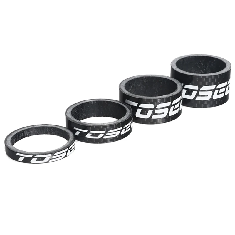 TOSEEK Full Carbon Fiber Bike Headset Fork Spacers Road Bike Handlebar Washer Ring Adjustment Spacer 5/10/15/20Mm
TOSEEK Full Carbon Fiber Bike Headset Fork Spacers Road Bike Handlebar Washer Ring Adjustment Spacer 5/10/15/20Mm